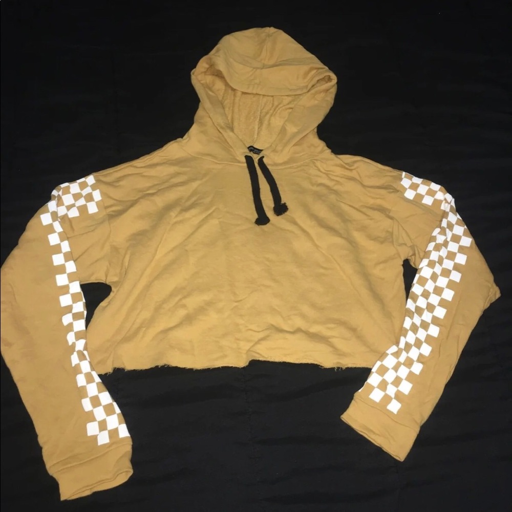 ❗️SOLD❗️Laura’s Boutique Tana Mustard Hoodie - Picture 2 of 6
